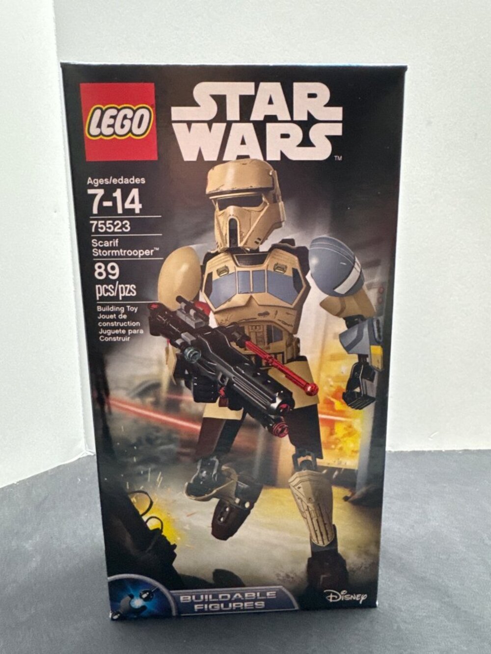 LEGO Star Wars Buildable Scarif Stormtrooper 75523 7-14 Factory Sealed Disney Co